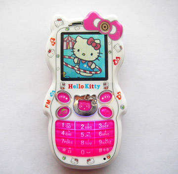 V88 hello kitty cell phone