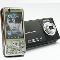 F802 mobile phone with 5.0 Mega pixels camera