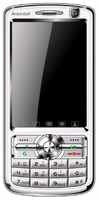 Anycool GC669 dual model TV mobile phone