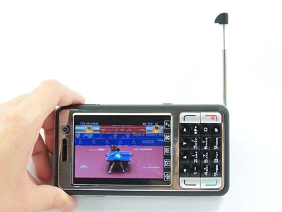 T68 DVB-T tv mobile phone