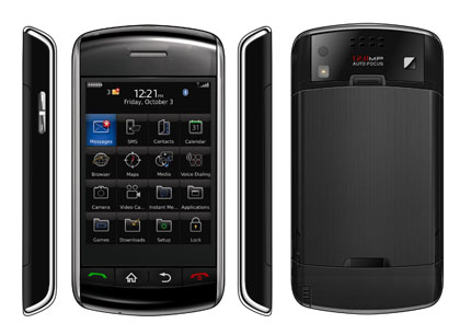 9500 storm blackberry TV mobile phone