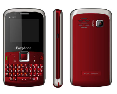 F115 qwerty cell phone