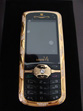 Louis V2 cheap gold mobile phone